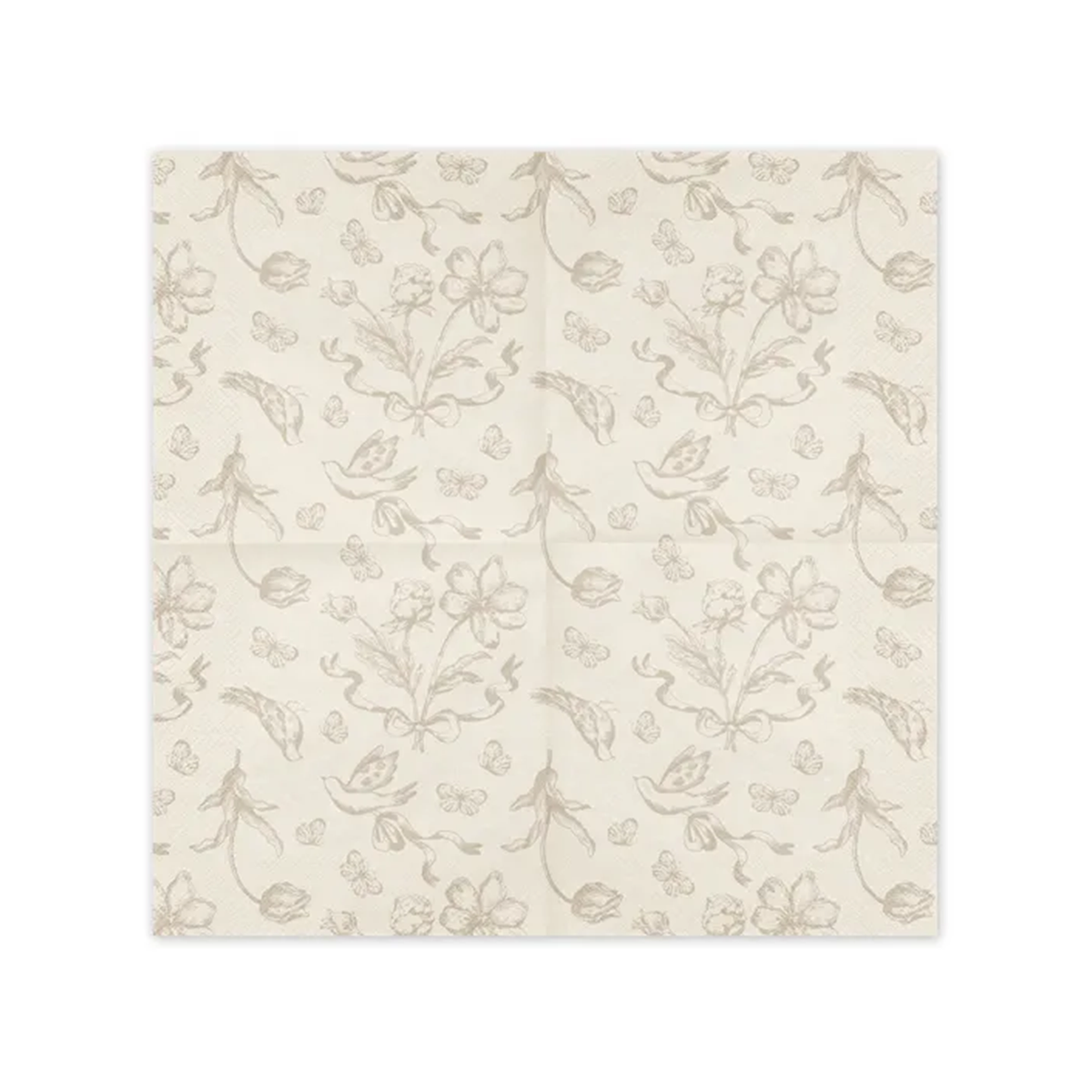 12 Servietten - 33cm - Blumen