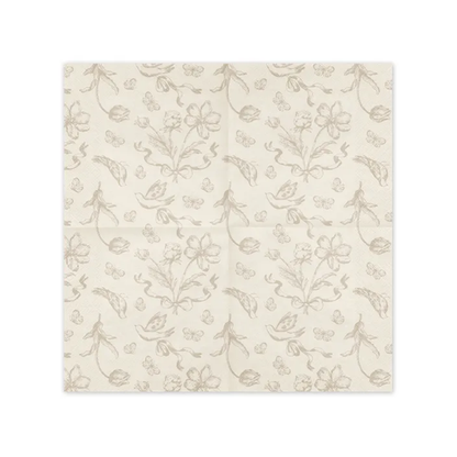 12 Servietten - 33cm - Blumen