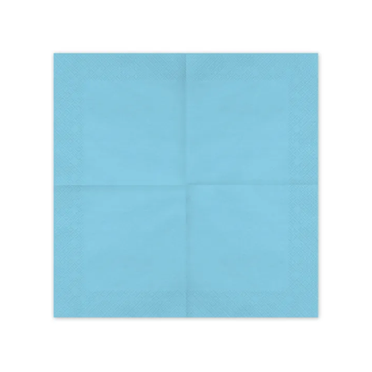 20 Servietten - Hellblau