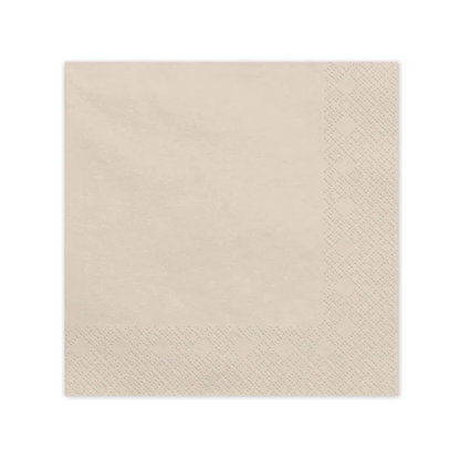 20 Servietten - Beige