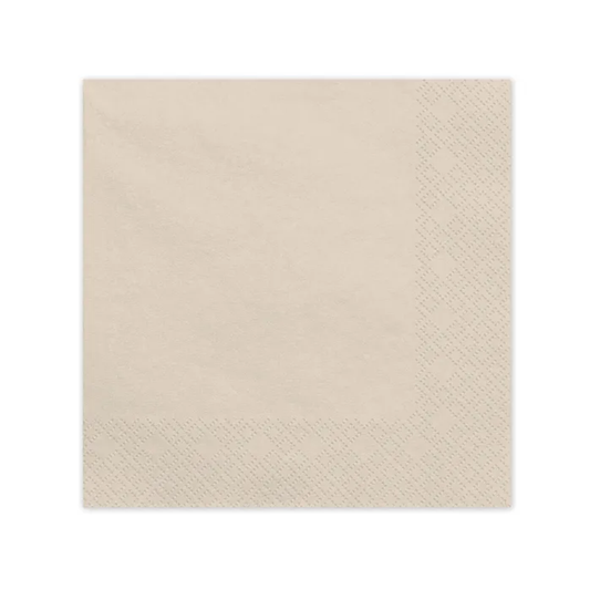 20 Servietten - Beige
