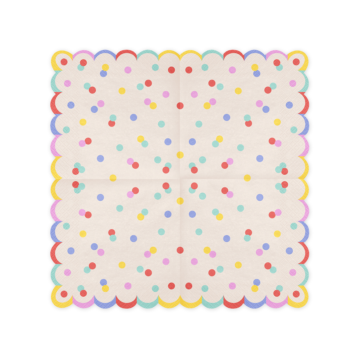 20 Servietten - Confetti