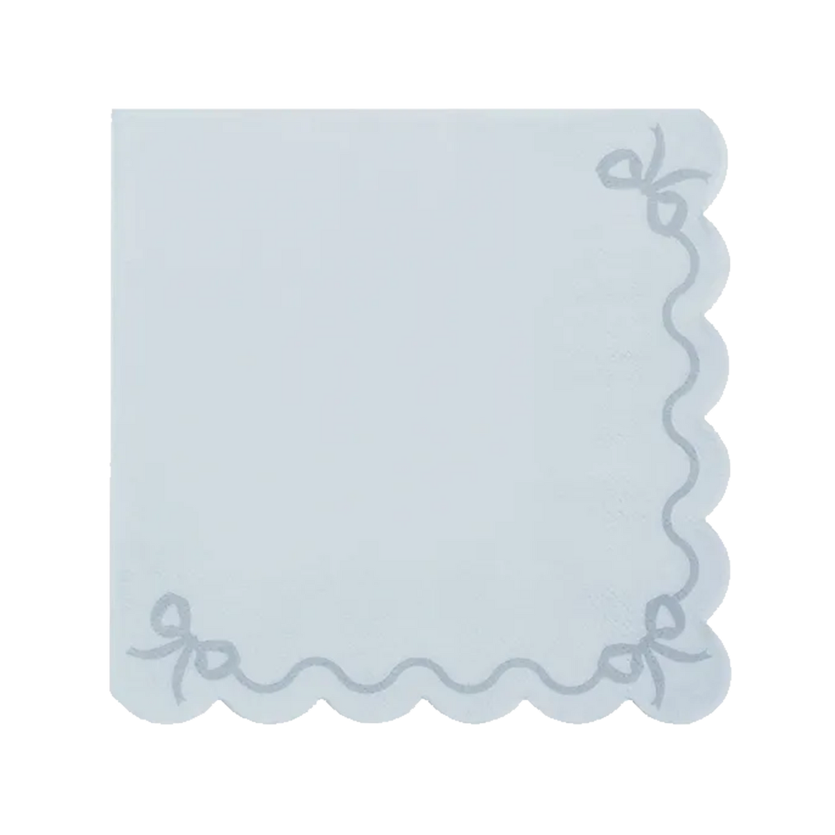 12 Servietten - 33cm - Ruffled Blau