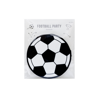 20 Servietten Trend - 13cm - Football