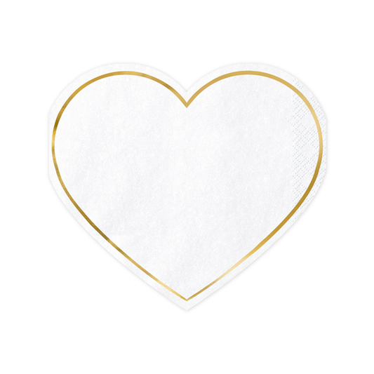 20 Servietten Trend - 28cm - Heart