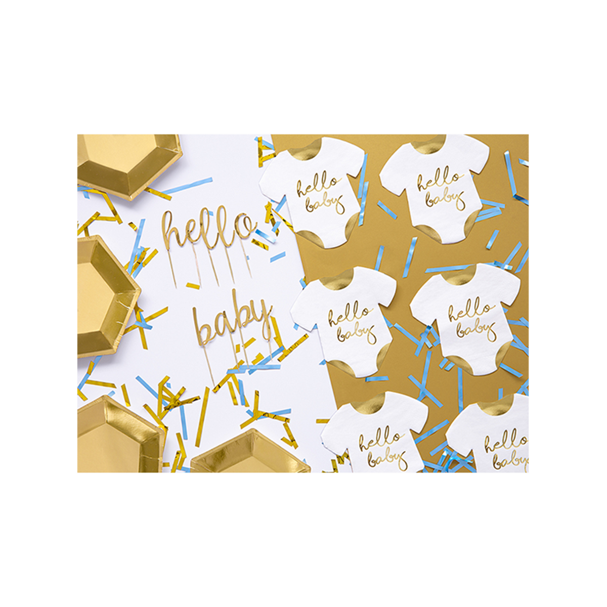 20 Servietten Trend - 16cm - Hello Baby
