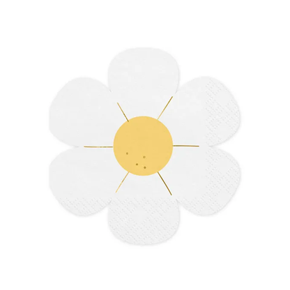 12 Servietten Trend - 16cm - Daisy