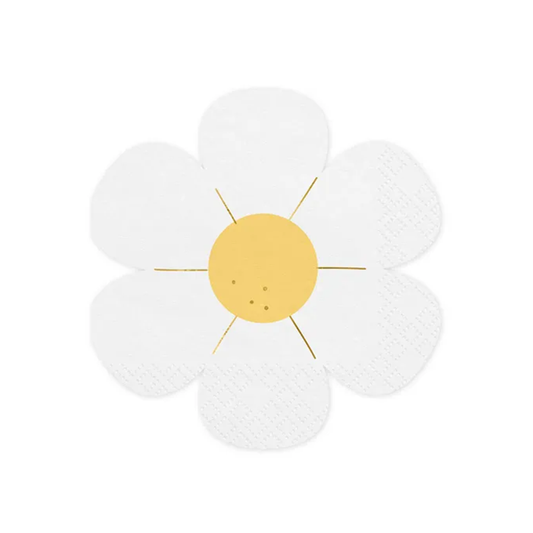 12 Servietten Trend - 16cm - Daisy