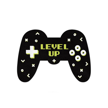 12 Servietten Trend - 16cm - Gamer