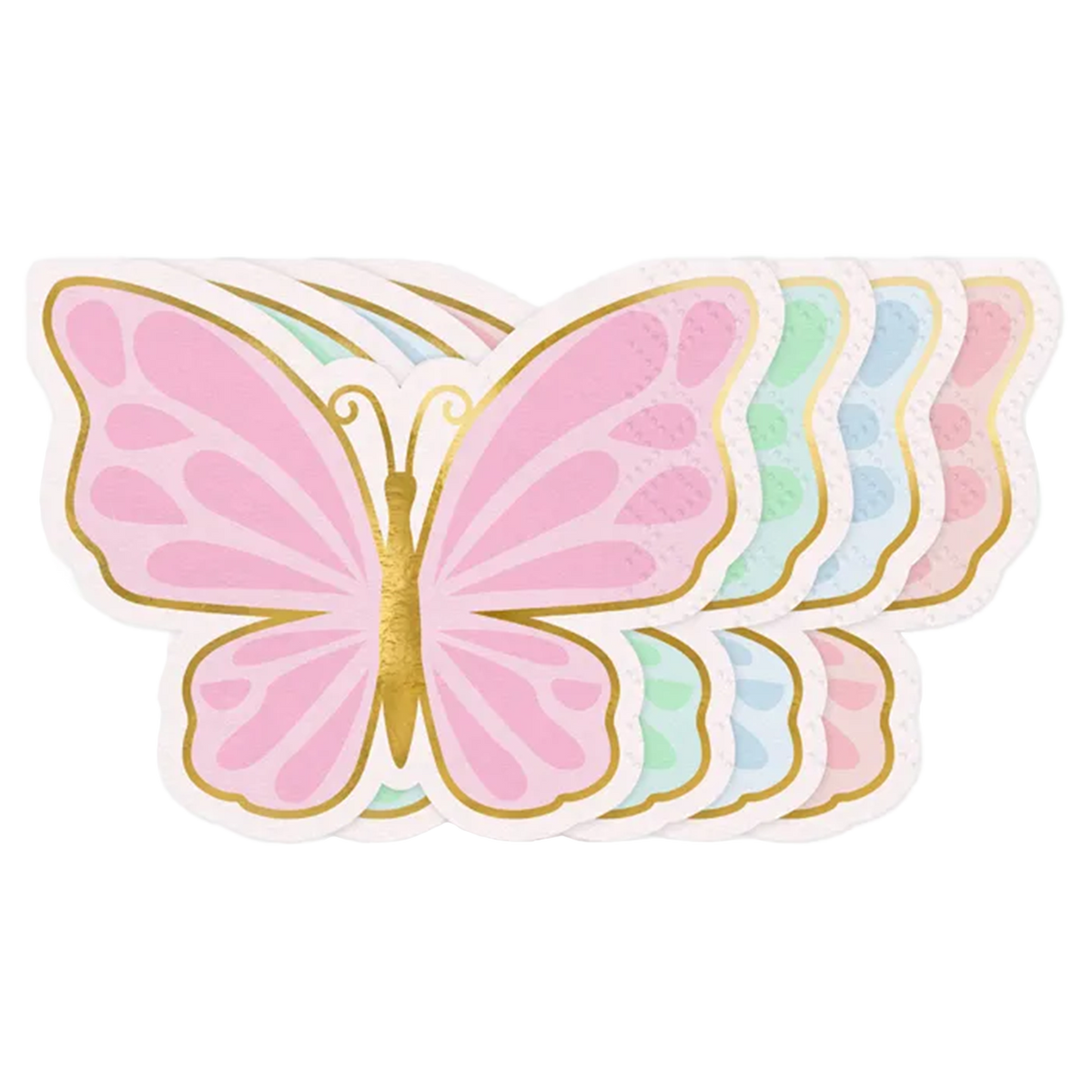 12 Servietten Trend - 16cm - Butterfly