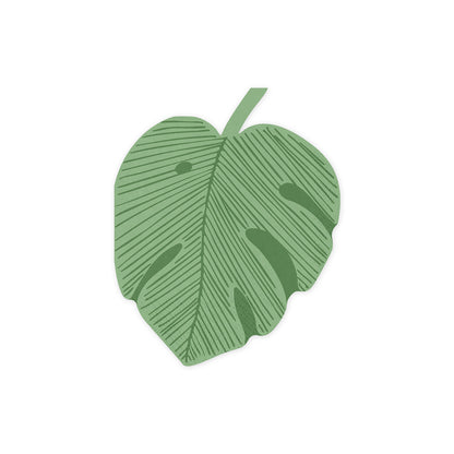 12 Servietten - Monstera-Blatt