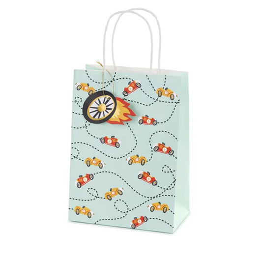 1 Geschenktüte - Racing Cars