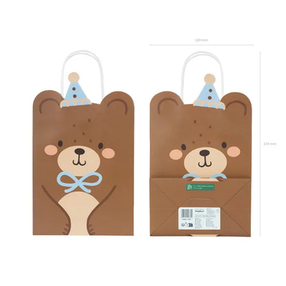 1 Geschenktüte - Teddybär
