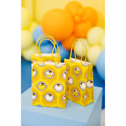 6 Papier-Geschenktüten - Minions