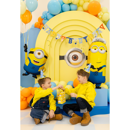6 Papier-Geschenktüten - Minions