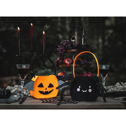 1 Halloween-Tasche Kürbis - Orange