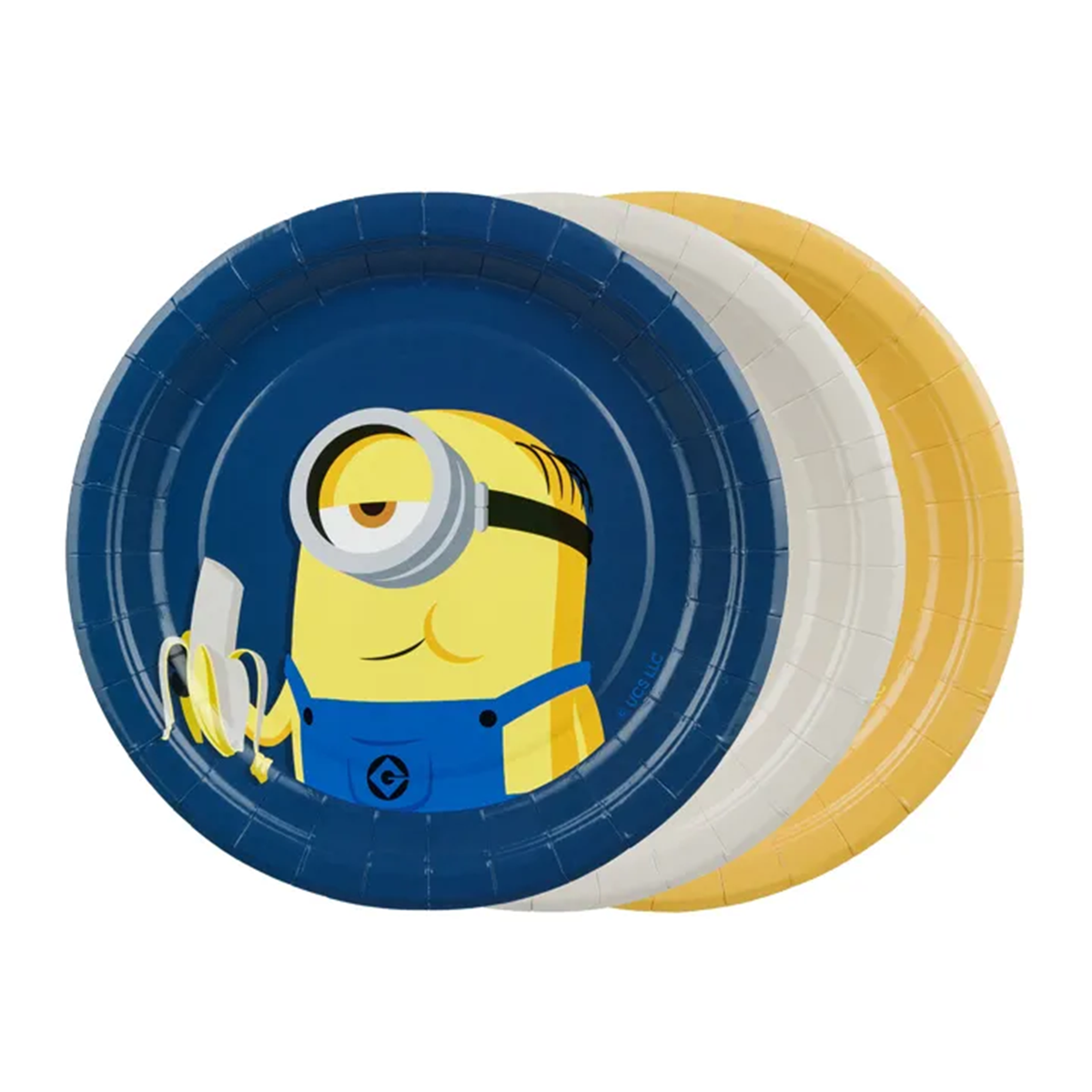 6 Pappteller - Minions - 18cm
