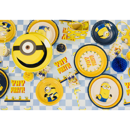 6 Pappteller - Minions - 18cm
