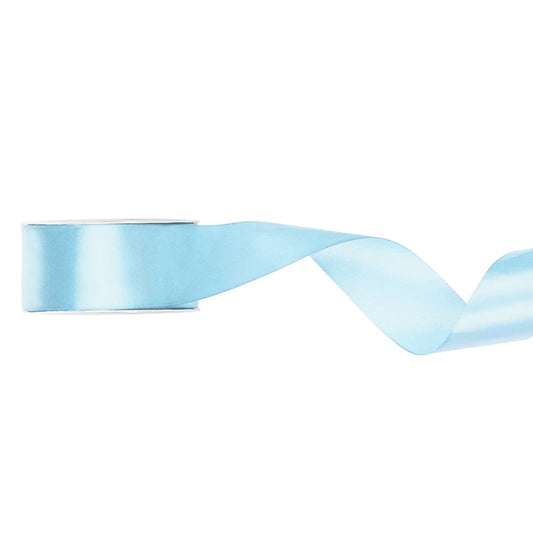 1 Ballonband - Satin - 25mm - Hellblau