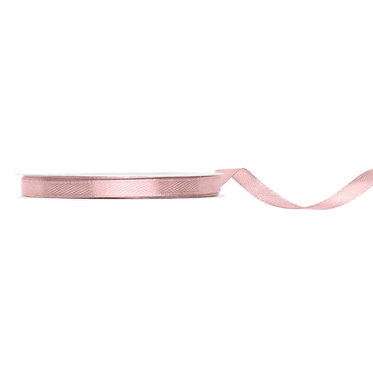 1 Ballonband - Satin - Altrosa Hell - 6mm