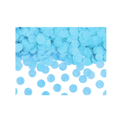 1 Konfettikanone XL - 60cm - Ready to Pop - Hellblau