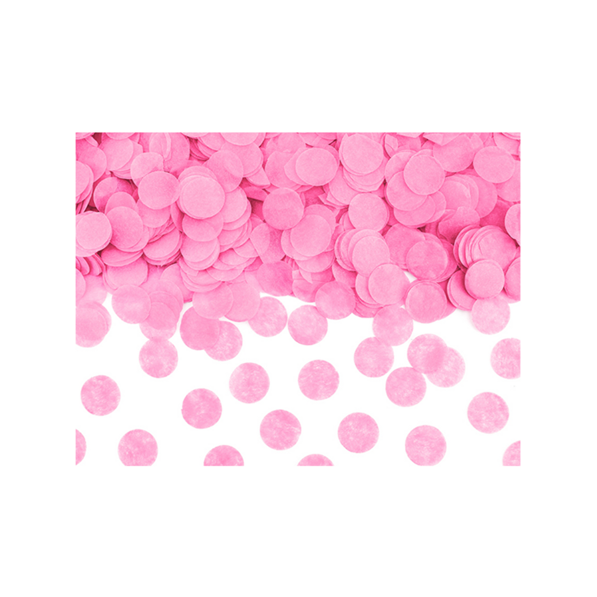 1 Konfettikanone XL - 60cm - Ready to Pop - Rosa