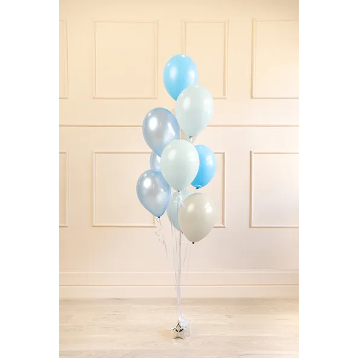 10 Luftballons - Ø 27cm & 30cm - Pastel Blau