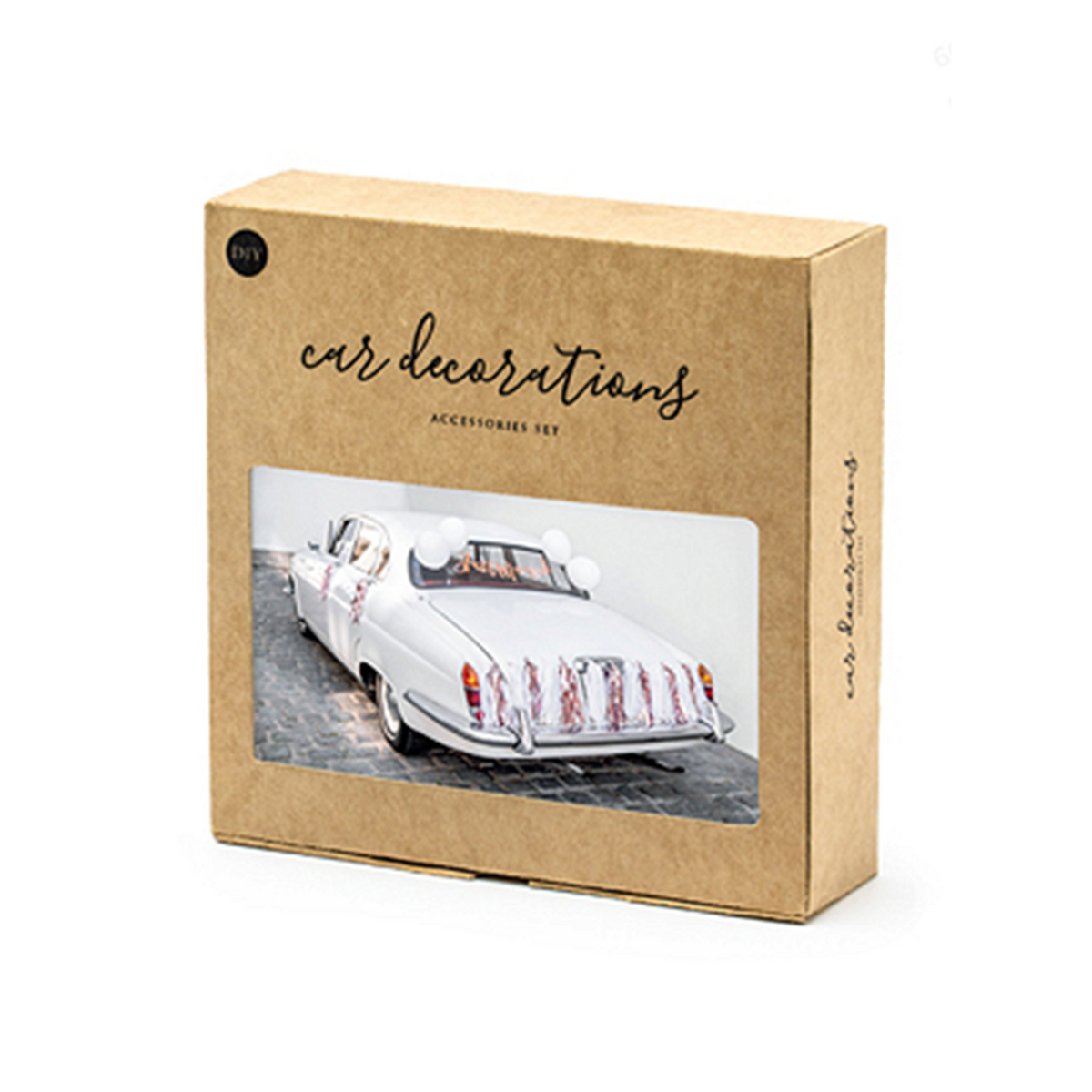 1 Autodekoration Set - Just Married