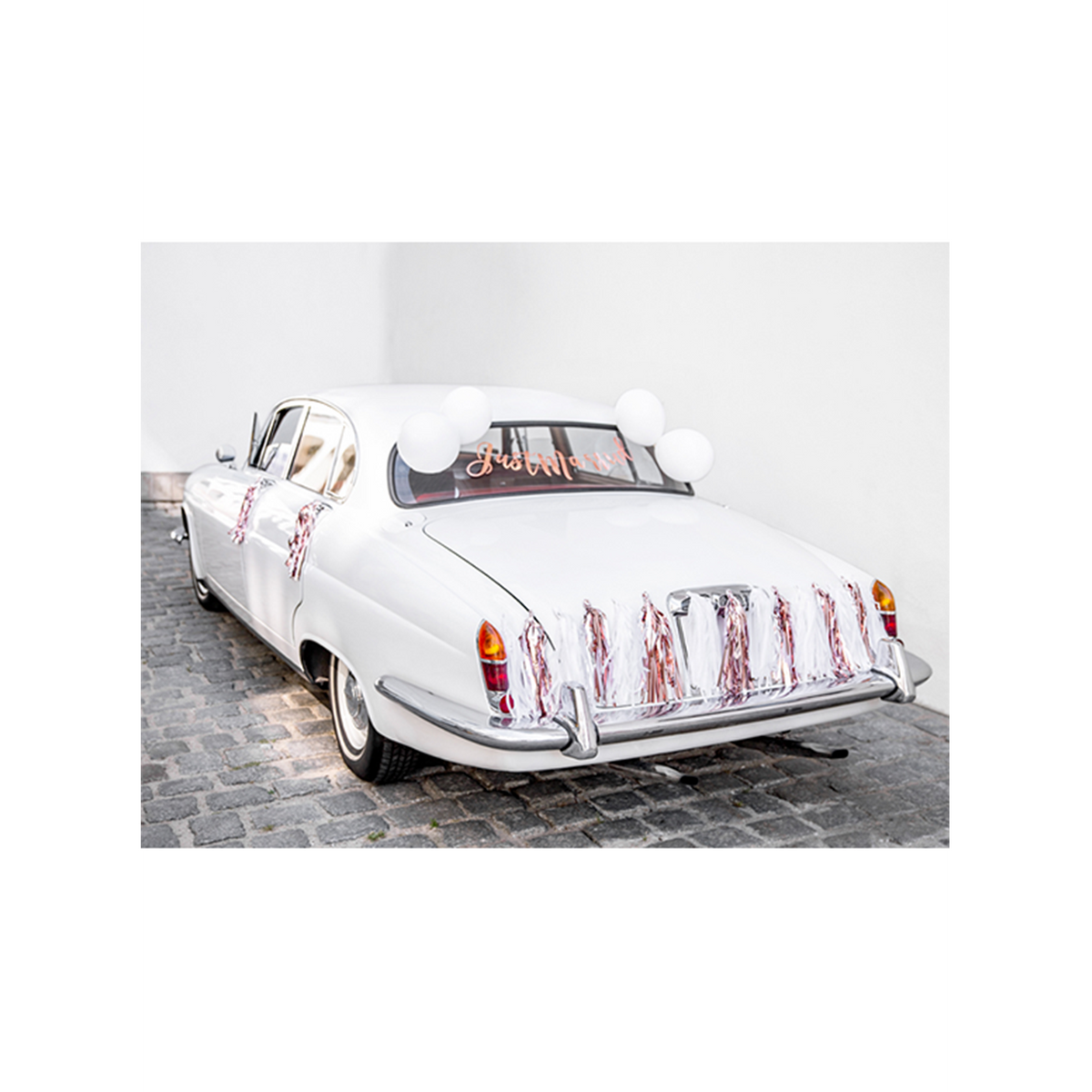 1 Autodekoration Set - Just Married