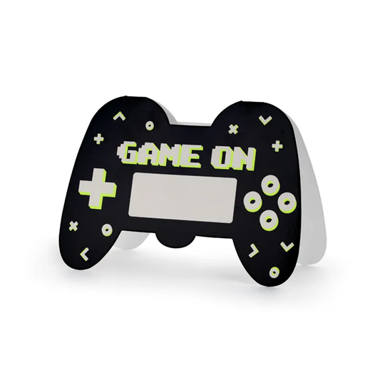6 Einladungskarten - Gamer