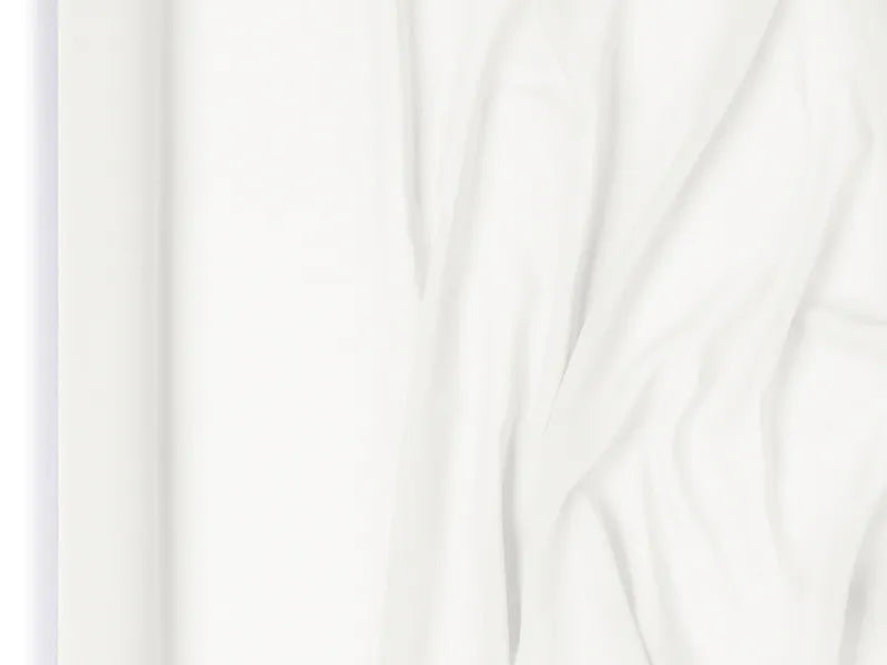 1 Chiffon-Läufer - Altweiß