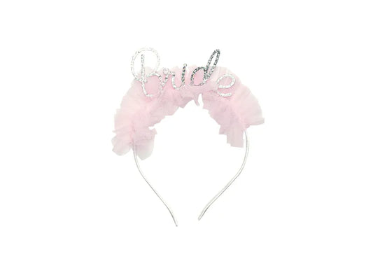 1 Haarband - Bride mit Rüschen