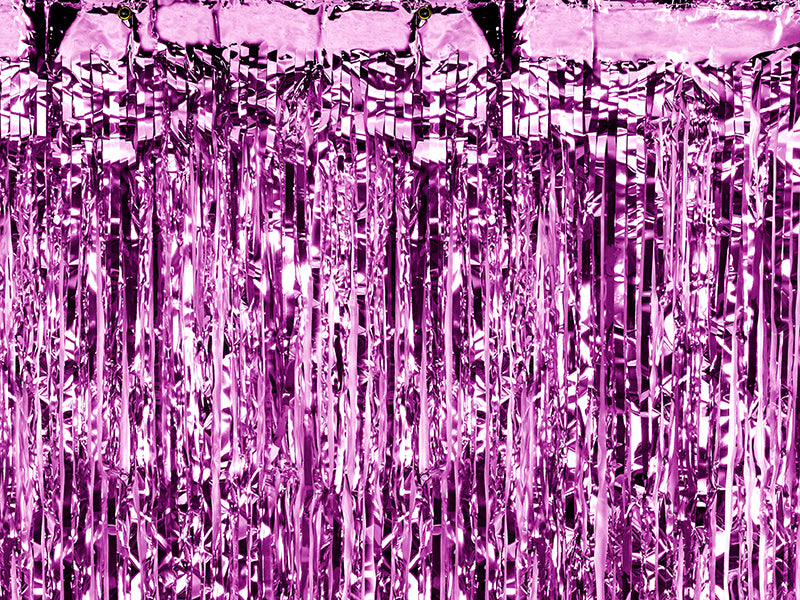 1 Glittervorhang - 2,5m - Lila
